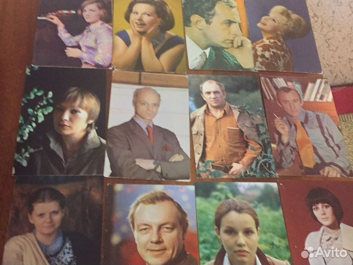 Актеры советского кино открытки