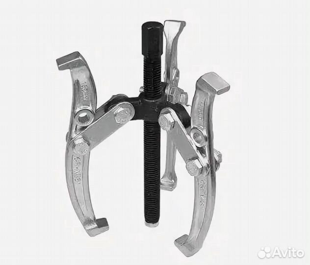 Шарнирный трехлапый съемник 150 мм Дело Техники
