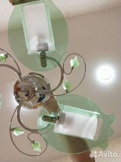 Люстра потолочная подвесная бу