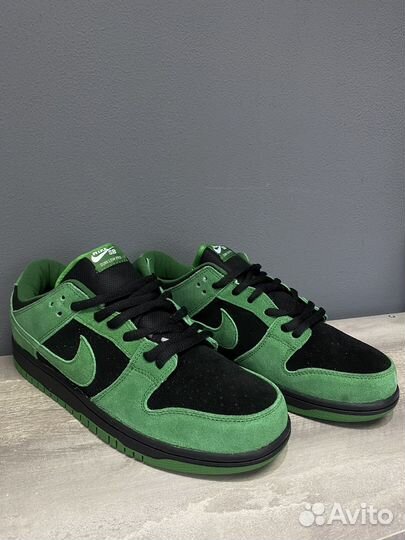 Nike Dunk Low SB Green с мехом (44р)