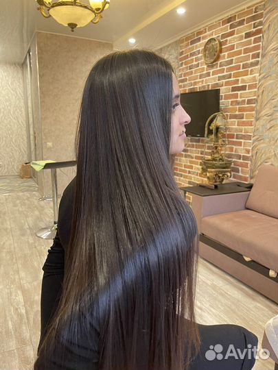 Кератиновое выпрямление