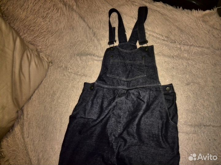 Универсальный джинсовый комбинезон для беременных