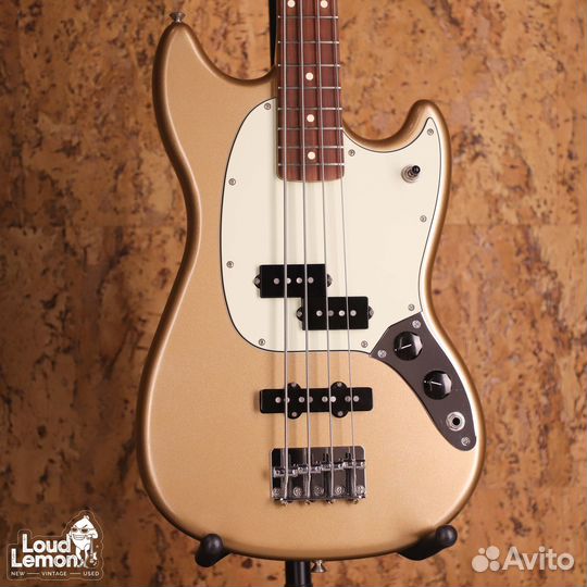Fender Player Mustang Bass PJ Firemist Gold 2019