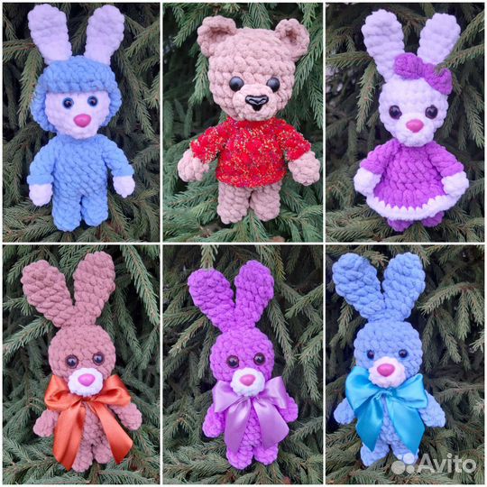 Вязаные игрушки