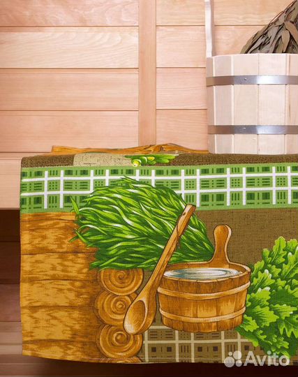 Полотенце вафельное банное 80*150см