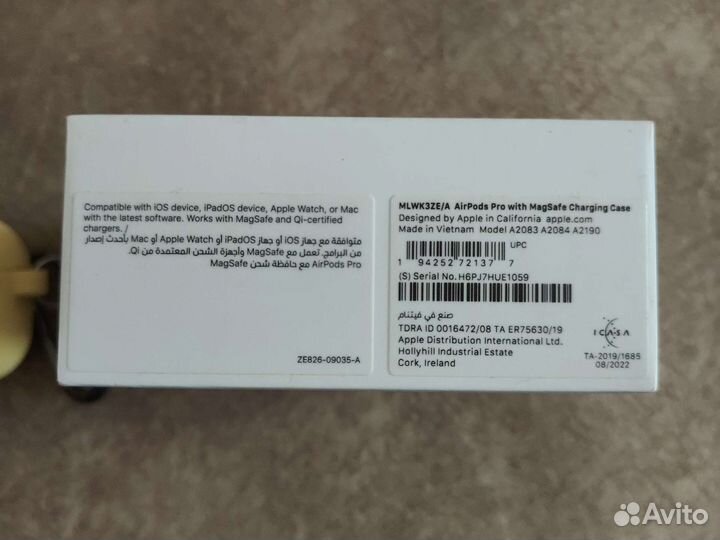 Оригинальные Apple airpods pro