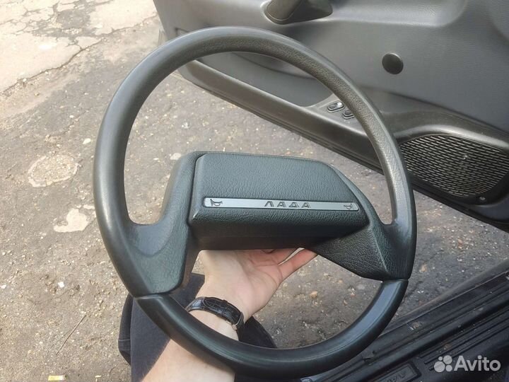 Руль на ваз 2114 2004 года оригинал Б/У