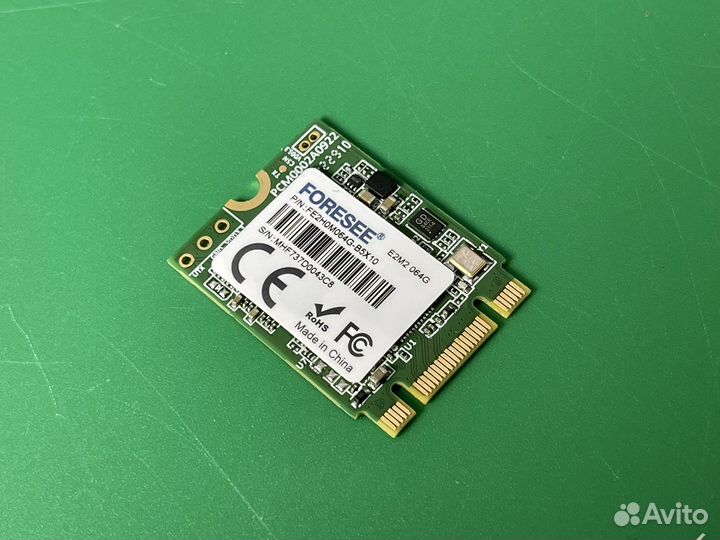 64GB 2230 M.2 Foresee E2M2 emmc PCIe память