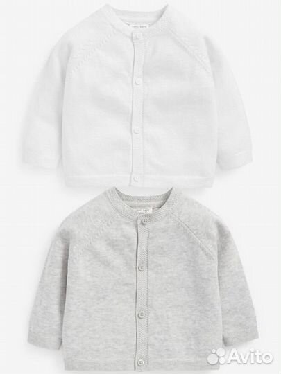 Комплект кардиганов next 80 (9-12 мес)