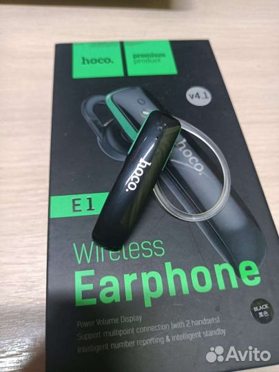 Bluetooth гарнитура Hoco E1