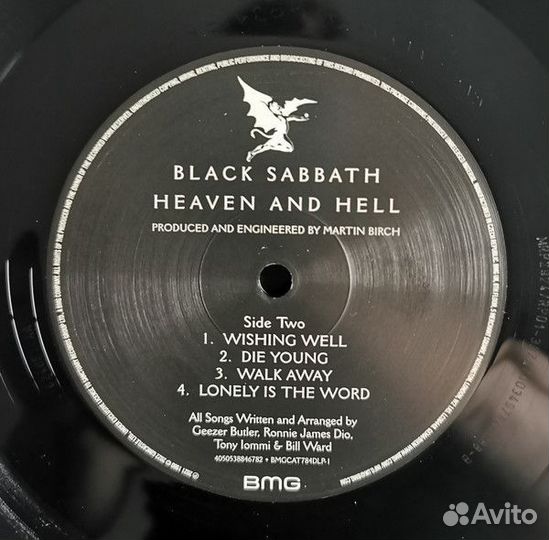 Винил Black Sabbath – Heaven And Hell (2LP)