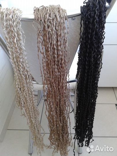 Пряди для плетения афрокосичек