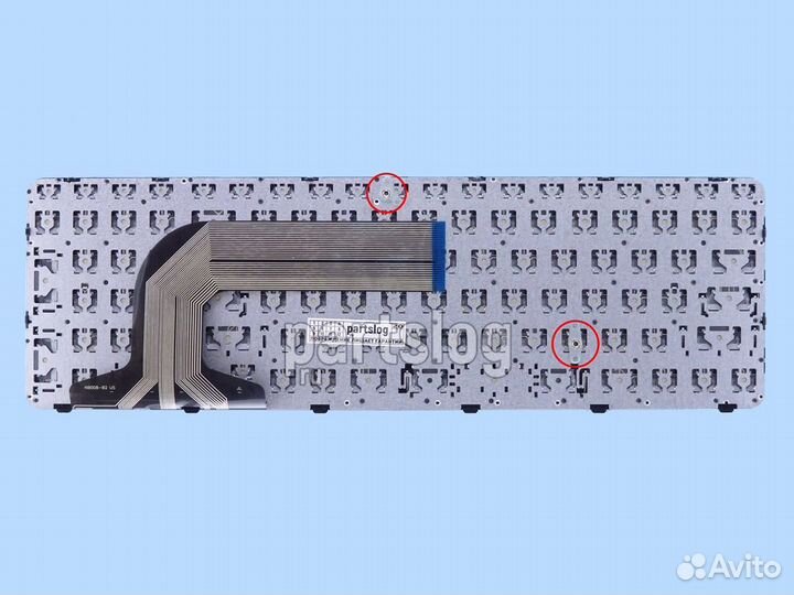 Клавиатура для HP 17-e, 17-e000 Series с рамкой