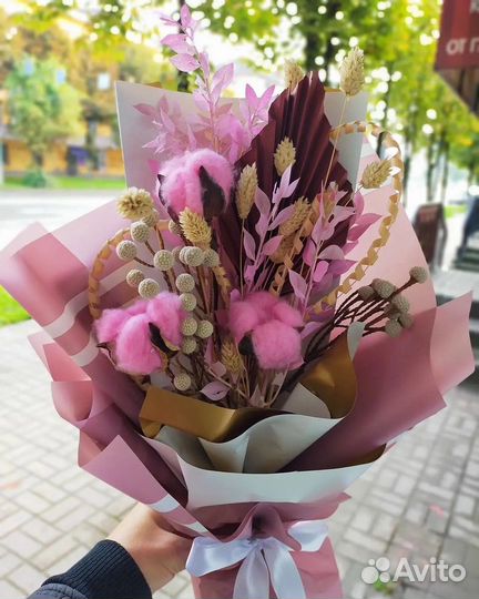 Букет из сухоцветов