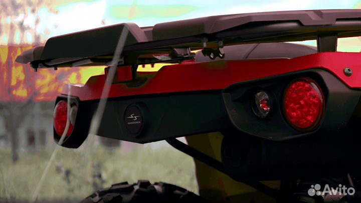 Квадроцикл Sharmax 250 hummer красный