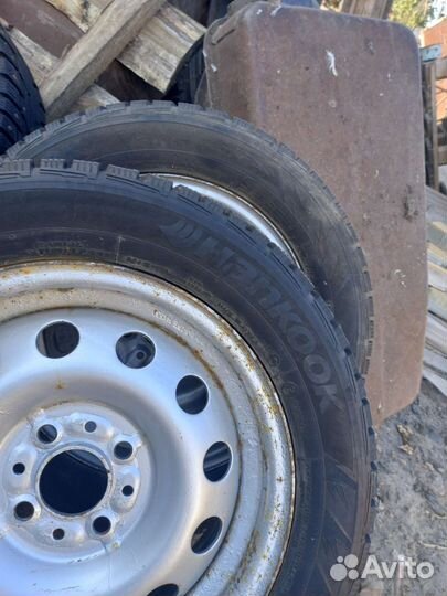 R14 Hankook Winter I'Pike W409 185/80, PCD 4x100 DIA 100