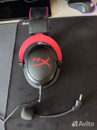 Игровые наушники hyperx