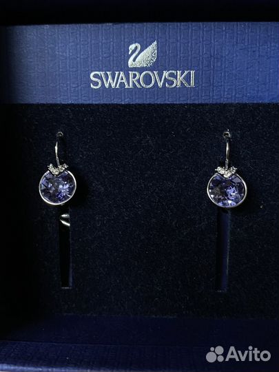 Серьги swarovski