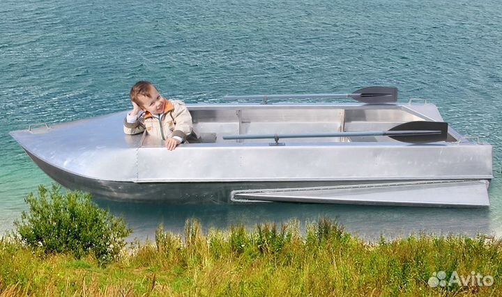Алюминиевая лодка Романтика-Н 3 м., с булями,новая