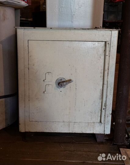 Сейф металлический засыпной