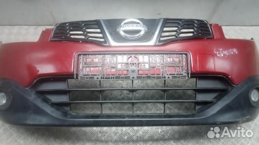 Бампер передний, nissan qashqai 2012