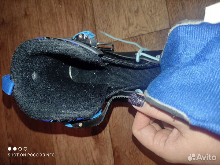 Коньки раздвижные детские Rush Action р.34-37