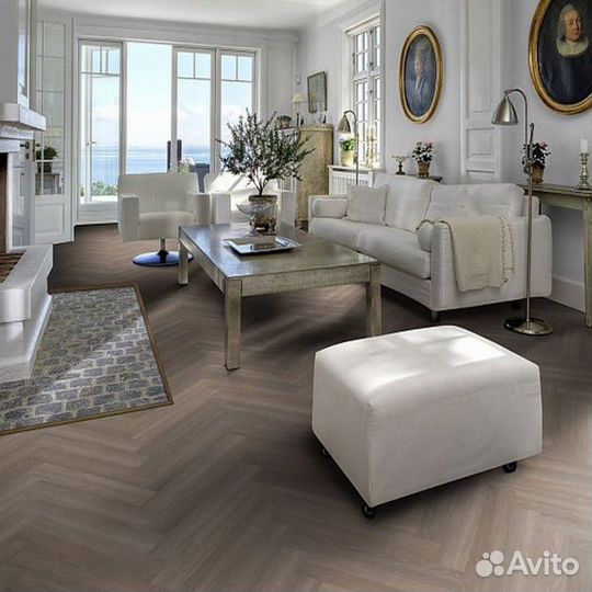 Пвх плитка Kahrs Luxury Tiles Herringbone ltchw200