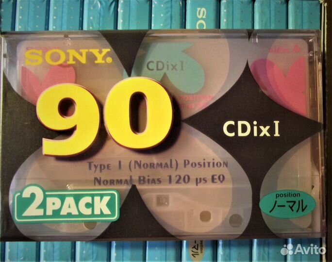 Аудиокассета sony CD ix I japan