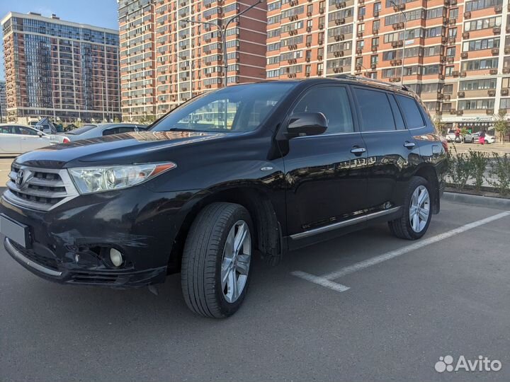 Toyota Highlander 3.5 AT, 2011, 295 000 км