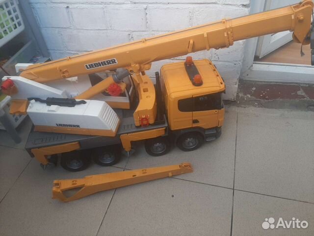 Автокран bruder scania 03-570