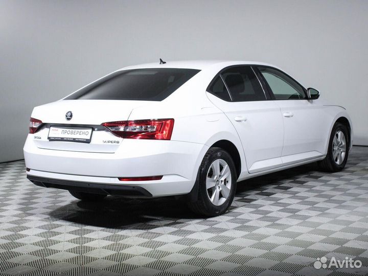 Skoda Superb 1.4 AMT, 2017, 100 063 км