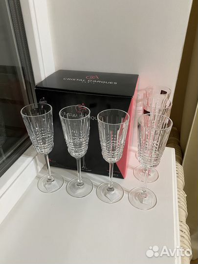 Бокалы для шампанского Cristal D'Arques