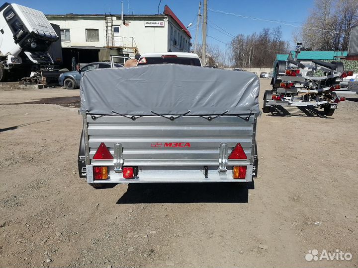 Прицеп 10.026 для УАЗ с тентом. Установим фаркоп