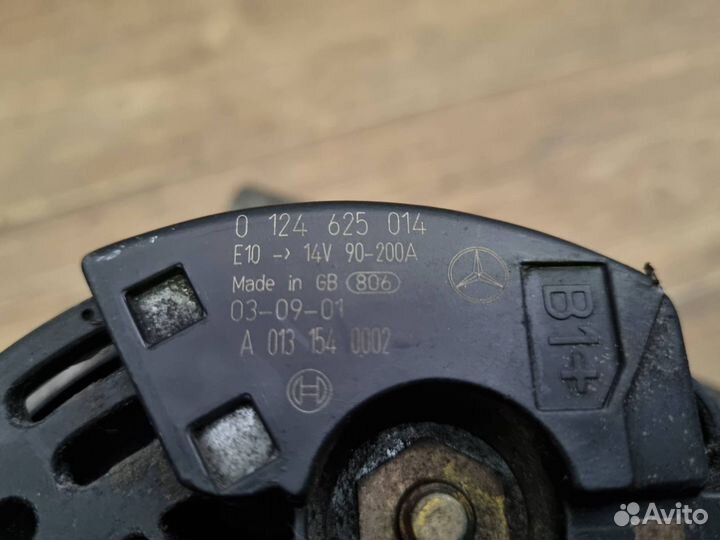Генератор Mercedes om646 e class A0131540002