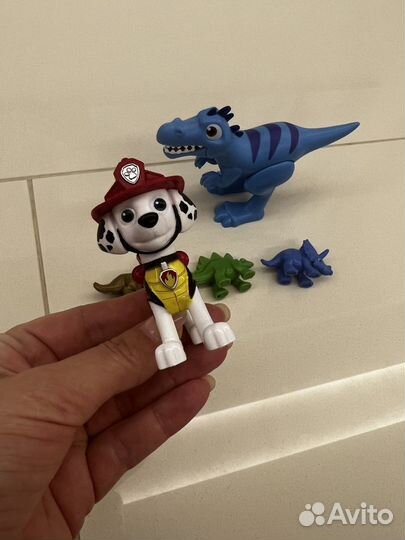 Щенячий патруль Дино Маршал и динозавтрики