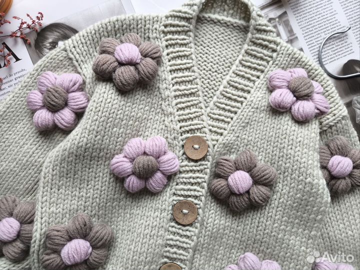Кардиган для девочки 104 110