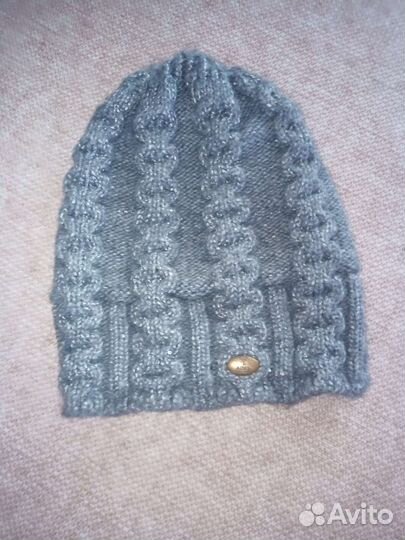 Комплект шапка и снуд женский