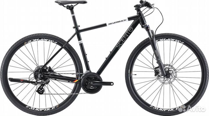 Велосипед silverback scento path HD (2023) Black/W