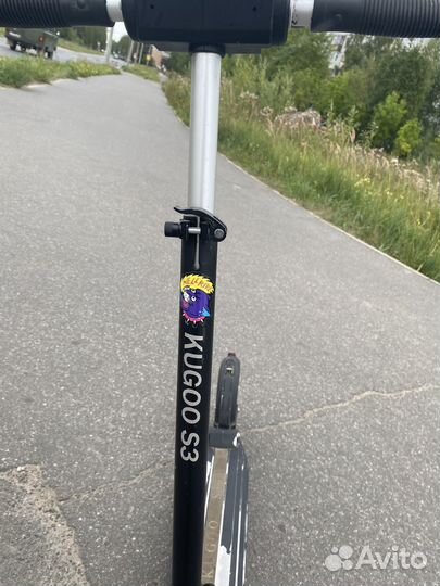 Электросамокат kugoo s3