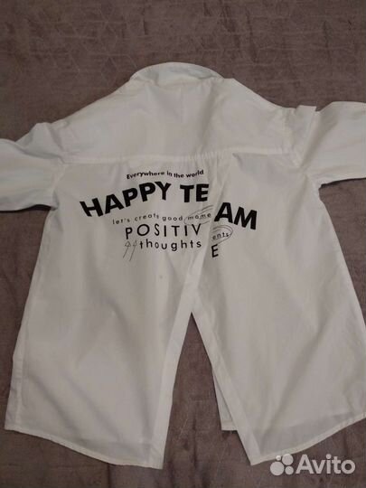 Блузка белая школьная 152