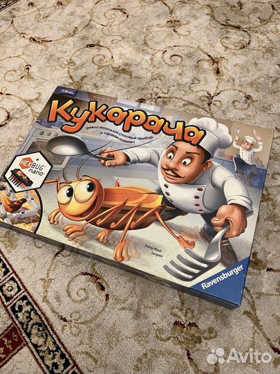 Настольная игра кукарача, тараканчик