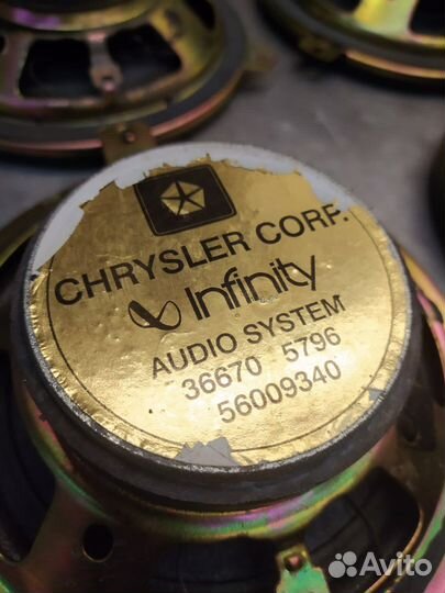 Колонки оригинал Infinity/Jeep Grand Cherokee