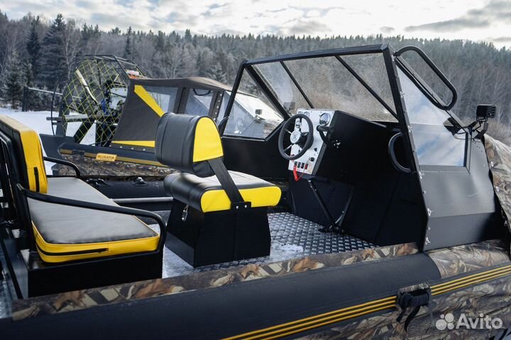 Аэролодка raptor 590 с лестницей ныряльщика