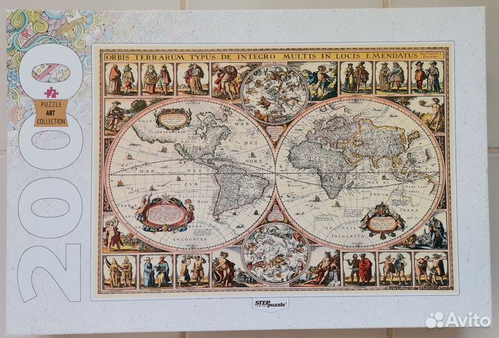 Пазлы 2000 деталей