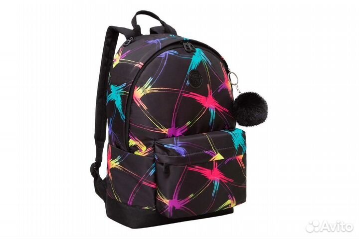 Рюкзак (ранец) городской Grizzly RXL-322-12 черный