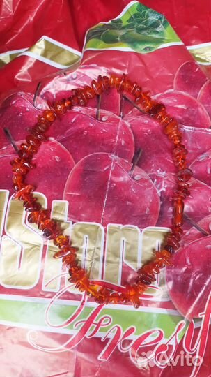 Бусы янтарь СССР