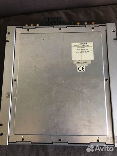 Усилитель 4 канала alpine mrv f305 v12