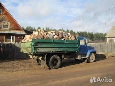 Дрова колотые и пеньками