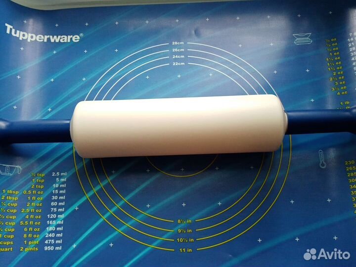 Скалка и коврик подложка Tupperware