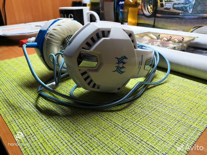 Игровые наушники с микрофоном